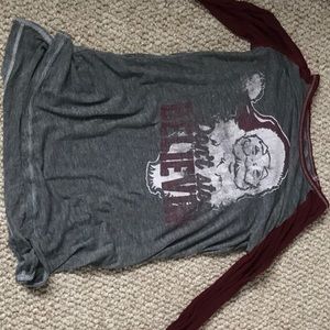 Don't stop believing , santa shirt